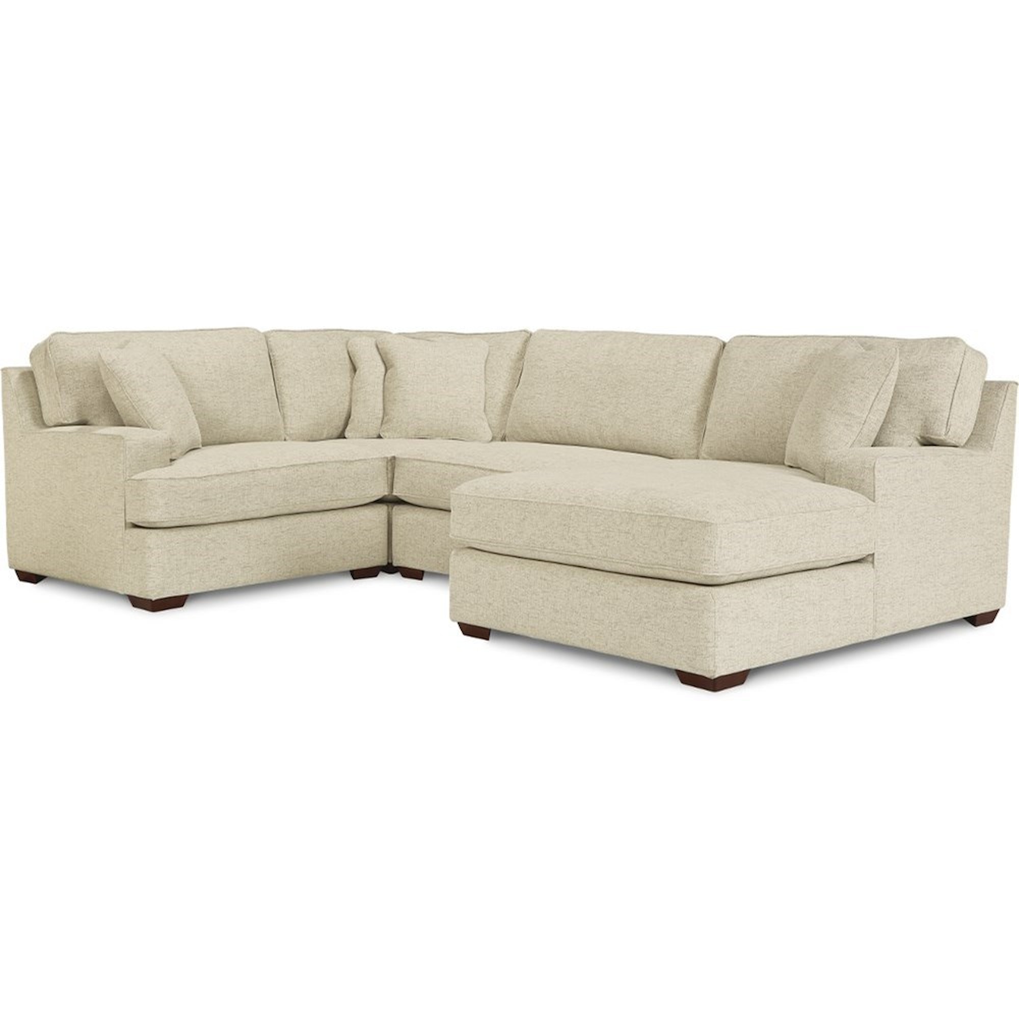 LaZBoy Paxton 60B663+6CC+60M+60LD165631 3Seat Premier Sectional Sofa